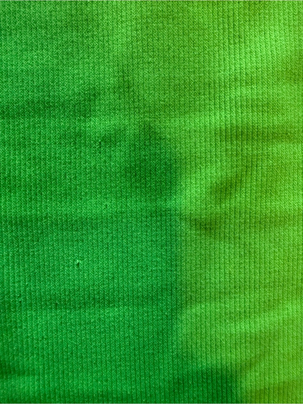 Neon Green Ribbed Tank - Picture 5 of 5